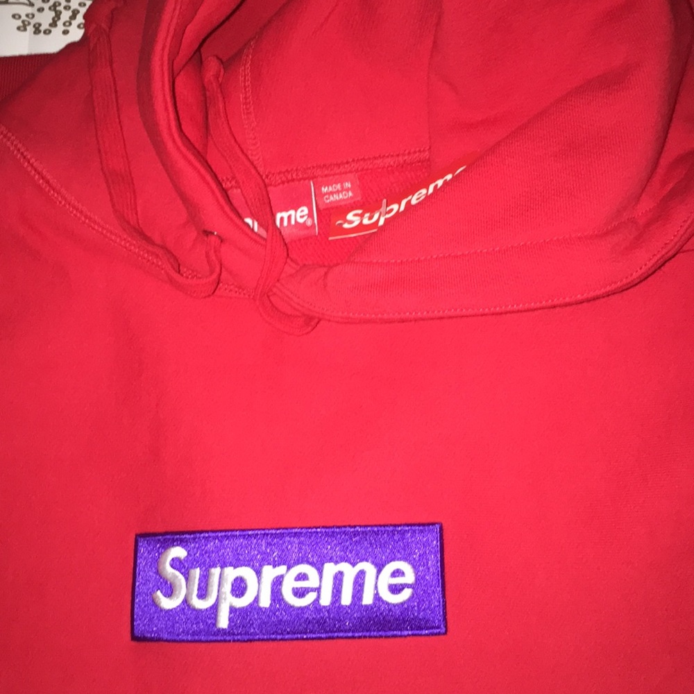 Supreme box logo hoodie FW17 sz xl